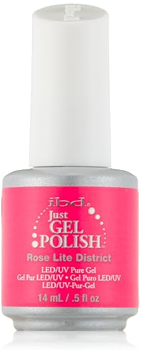 IBD Just Gel Nail Polish, Rose Lite District, 0.5 Fluid Ounce Beauty & Personal Care IBD