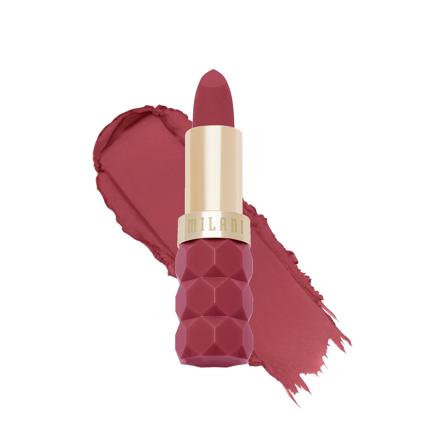Milani Color Fetish Matte Lipstick, Hydrating Velvet Finish, Full Coverage Long Lasting, Moisturizing Cream Lip Color with Hyaluronic Acid, 0.14 oz,