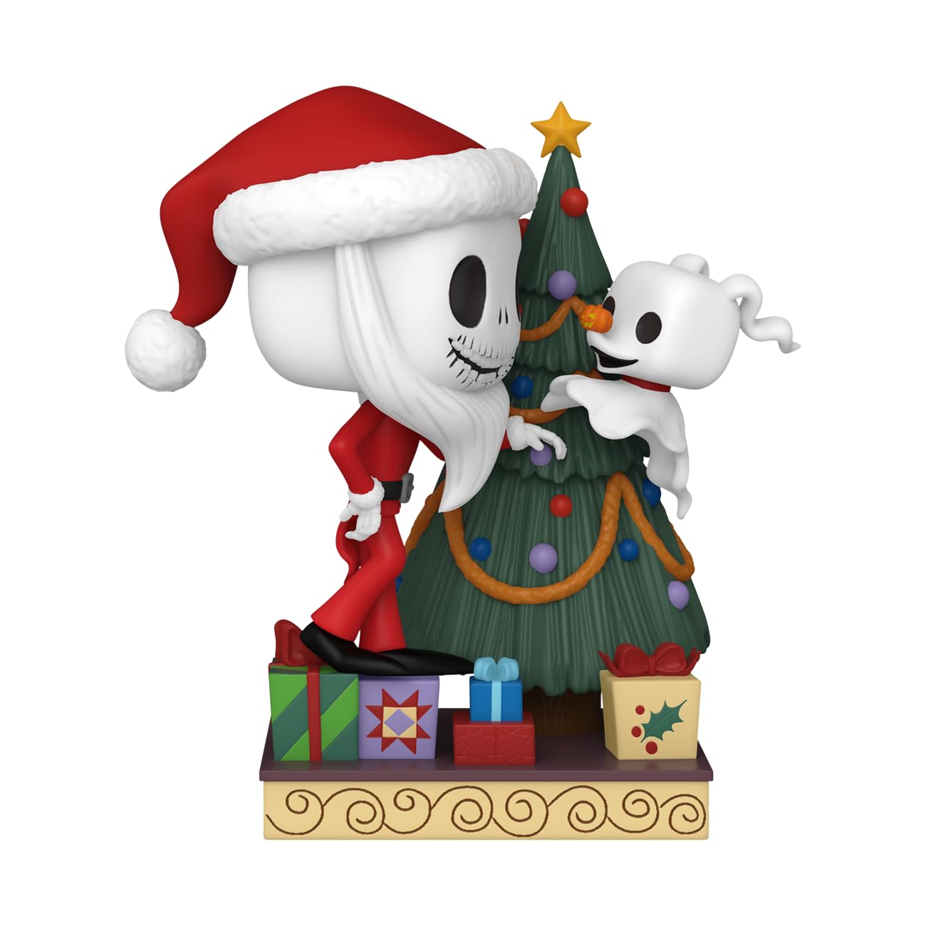 Funko POP! Deluxe: Disney The Nightmare Before Christmas 30th - Jack Skellington & Zero with Tree - Disney: The Nightmare Before Christmas…