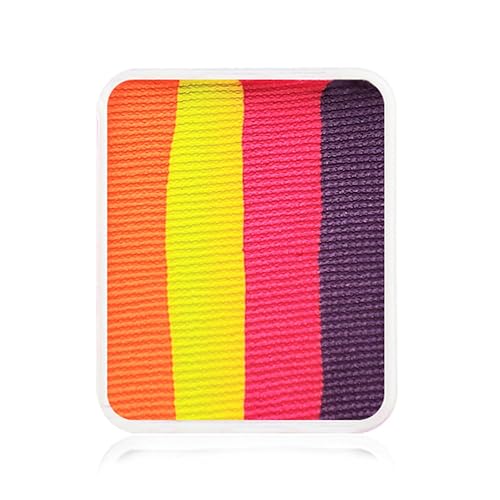 Kraze FX Face Paint Palette Refill - Lyric Face Paint (6 gm) - Hypoallergenic Non-Toxic Water Activated Halloween Professional Face & Body Painting