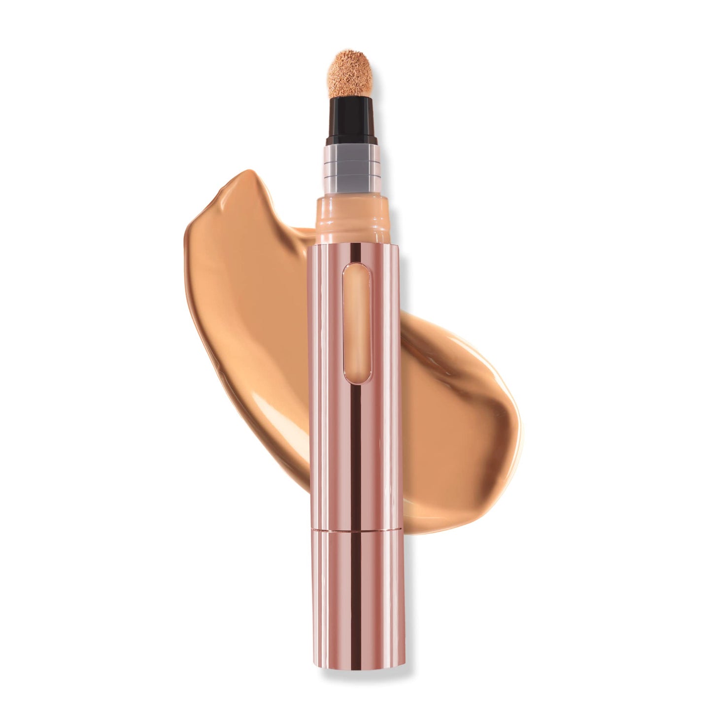 Mally Beauty - The Plush Pen Brightening Concealer Stick - Cashmere - Hydrating Turmeric, Vitamin E, and Hyaluronic Acid Infused Formula - Medium