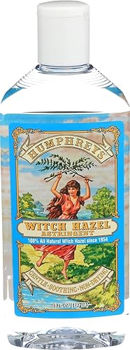 Humphrey's Witch Hazel Astringent 100% All Natural Witch Hazel 16 Ounce