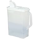 Buddeez Bulk Food Storage Container - 8 Quart All Purpose Clear & Large Pantry and Kitchen Organization and Storage - Cereal, Flour, Sugar, Rice…