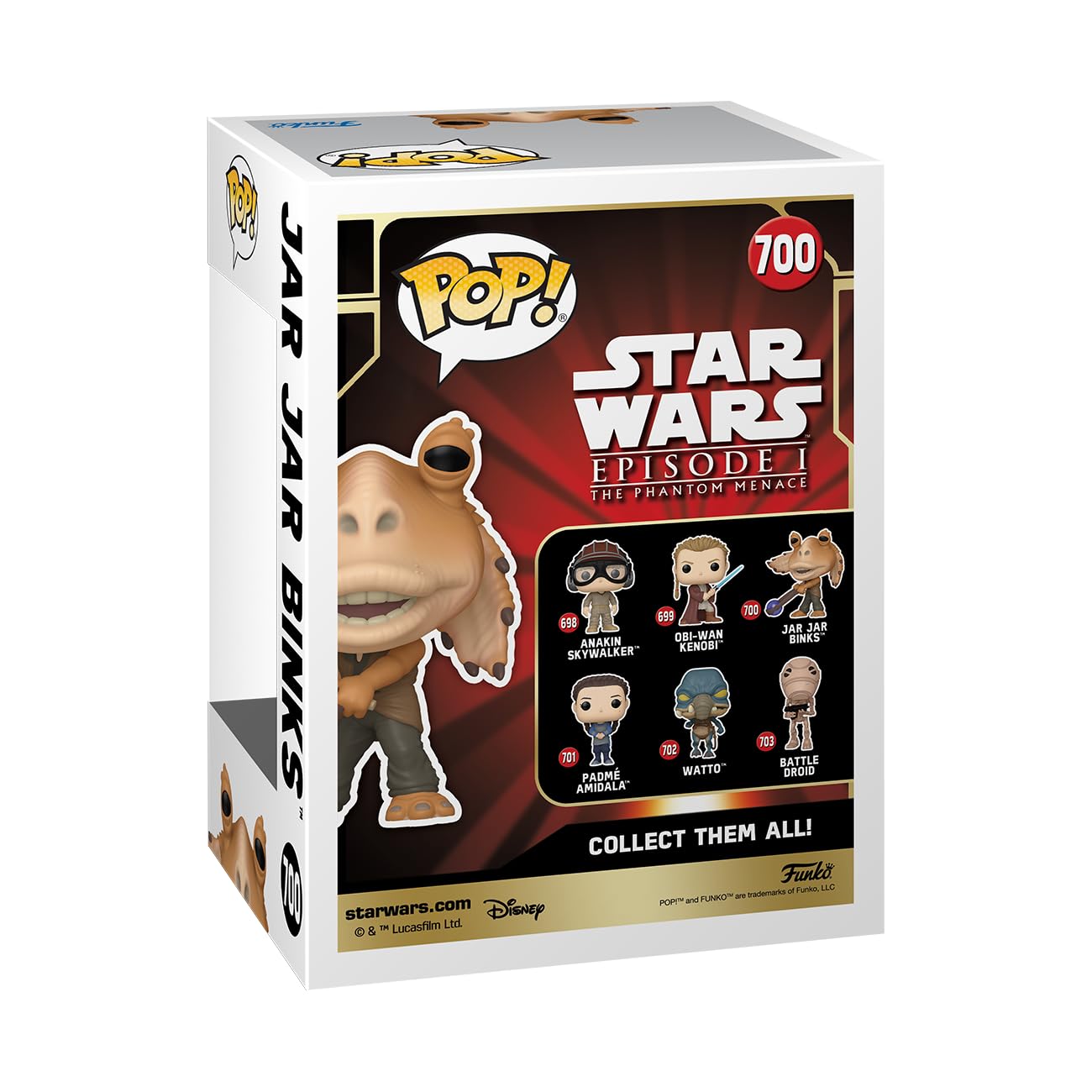Funko POP! Star Wars: Episode 1 The Phantom Menace Anniversary - Jar Jar Binks with Booma Balls - Collectable Vinyl Figure - Gift Idea - Official…