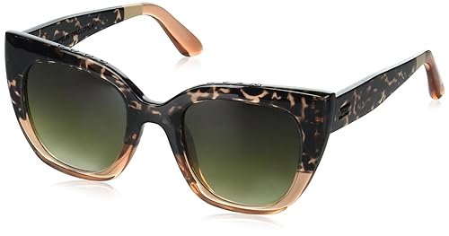 TOMS Women's Sydney Cat Eye Sunglasses, Blonde Tort Apricot Crystal Fade, 50-23-148