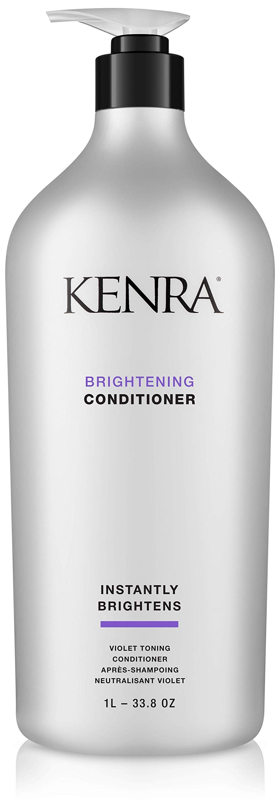Kenra Professional Brightening Conditioner | Eliminates Brassy Tones | Purple/Violet Conditioner for Blondes, Grays, Brunettes & all Hair Types| 33.8