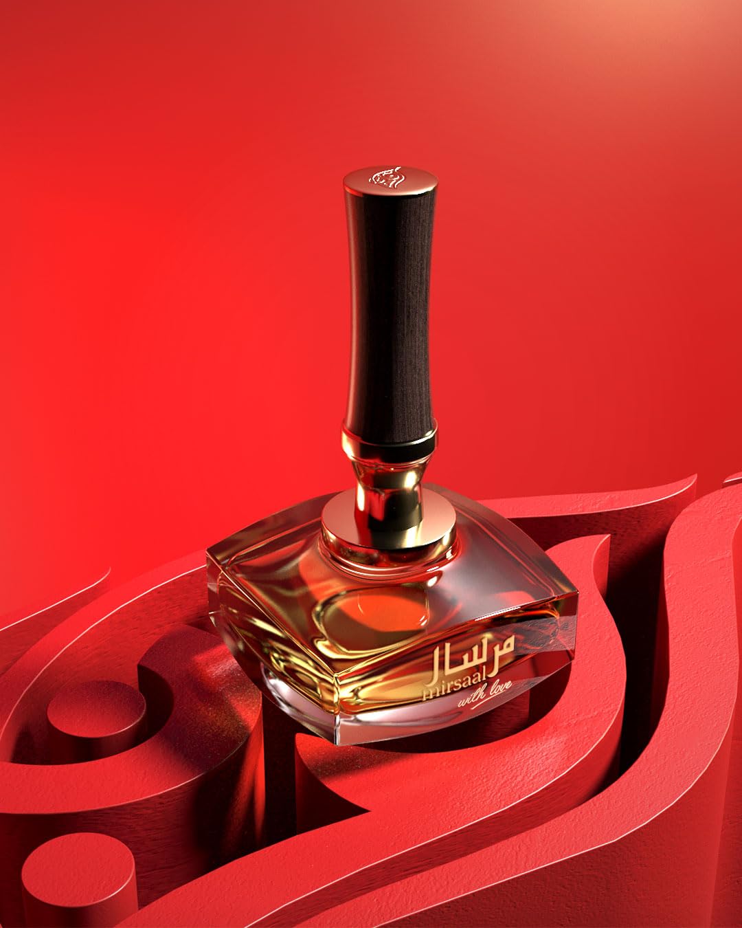 Afnan Mirsaal With Love for Women Eau de Parfum Spray, 3 Ounce