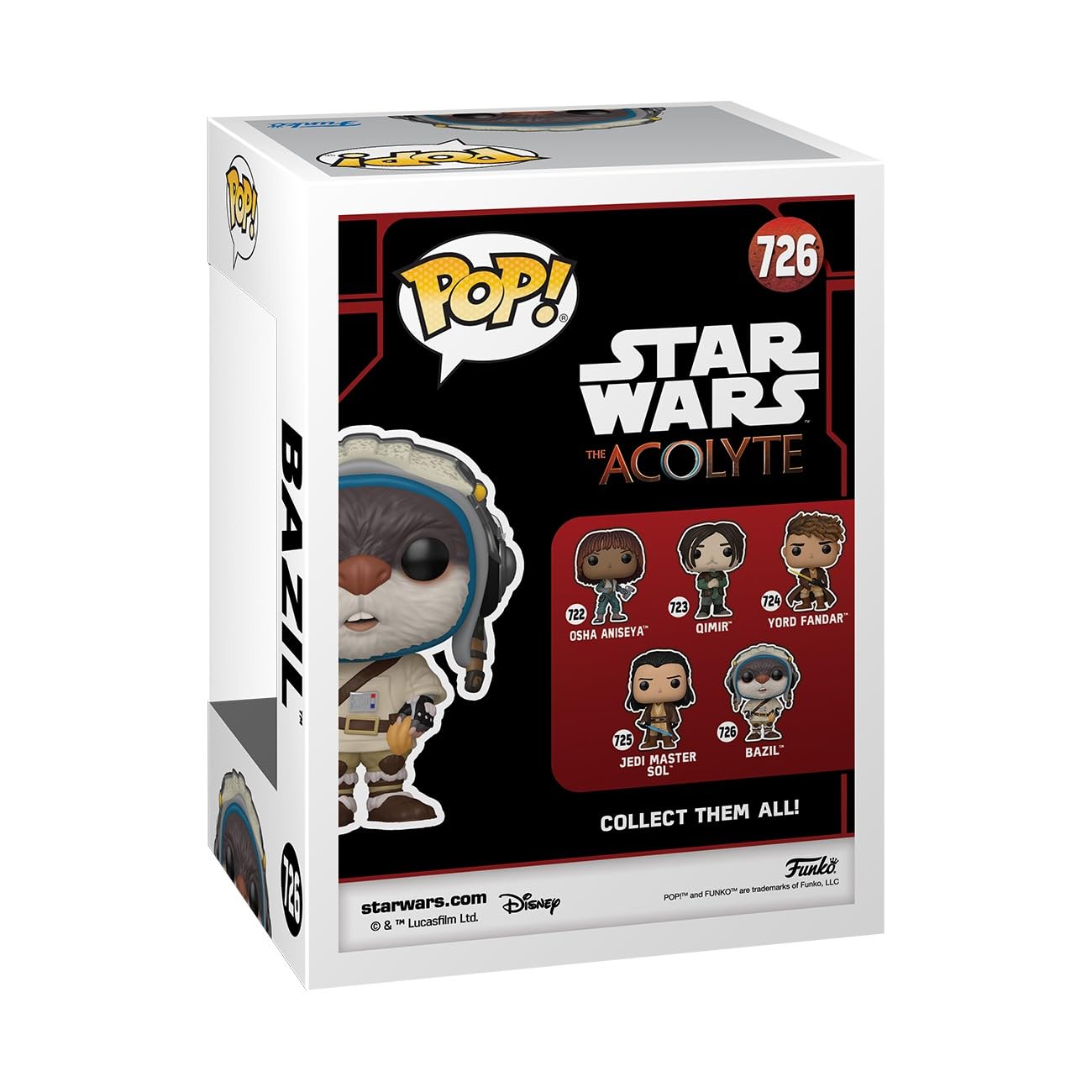 Funko POP! Star Wars: Acolyte - Bazil - Collectable Vinyl Figure - Gift Idea - Official Merchandise - for Kids & Adults - TV Fans - Model Figure…