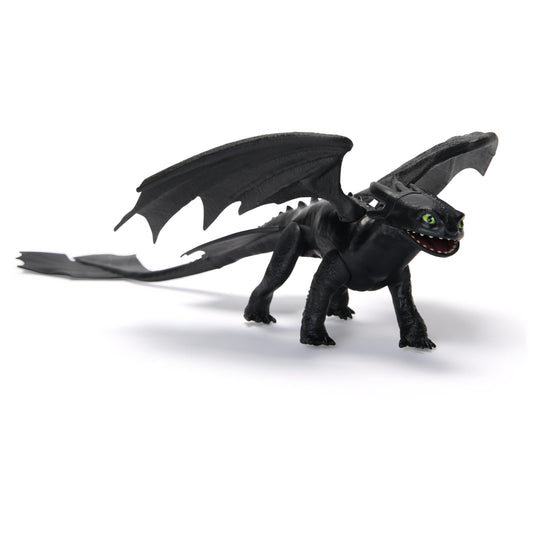 DreamWorks Dragons, How to Train Your Dragon, Toothless 9” Action Figure, Kids Toys for Boys Ages 4 and up