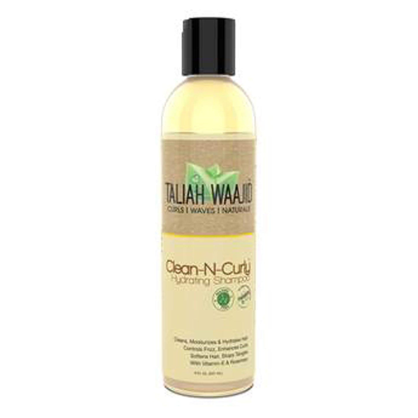 Taliah Waajid Curls, Waves and Naturals Clean-N-Curly Hydrating Shampoo - This hydrating shampoo is designed to gently cleanse, replenish moisture