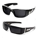 Locs 2 Pairs Sunglasses - 1 Black 52 & 1 Black 58