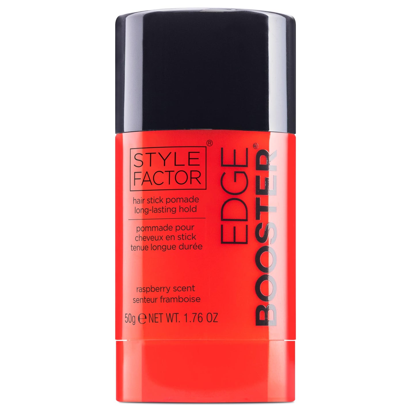 Style Factor EDGE BOOSTER Hair Wax Stick Pomade with Beeswax | Strong Hold Slick Stick for Flyaways, Edges & Baby Hair for Sleek Buns & Ponytails |