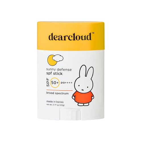 Miffy Sunny Defense Sun Stick SPF 50+ PA++++ - Korean Sunscreen for Face & Travel Size (.77 oz)