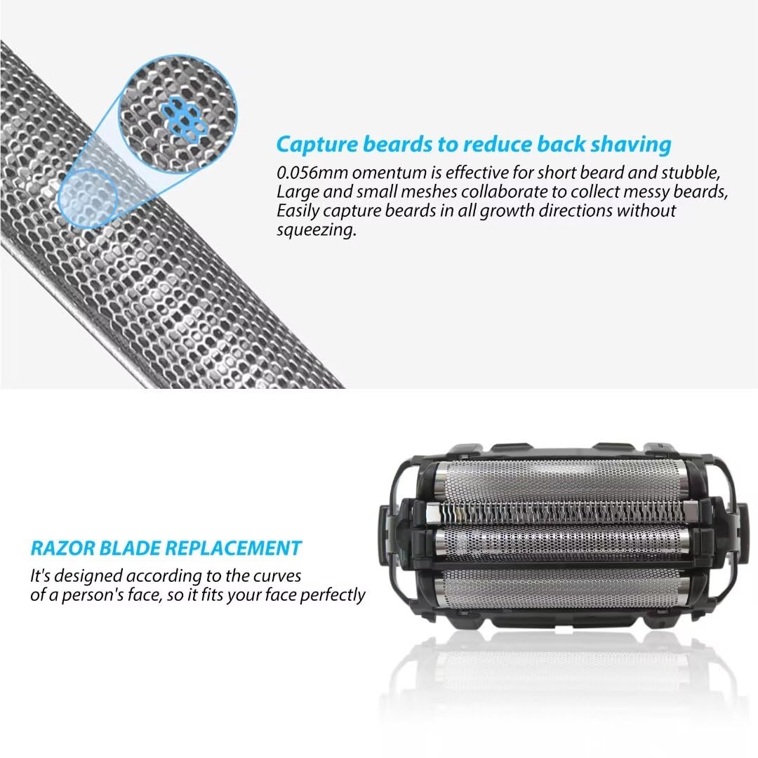 Performance WES9165PC Men Electric Razor Replacement Outer Foil Fits for Panasonic ARC4 Shaver ES-LA63AA, ES-LA63-S Beauty and Personal Care Zafina-UP