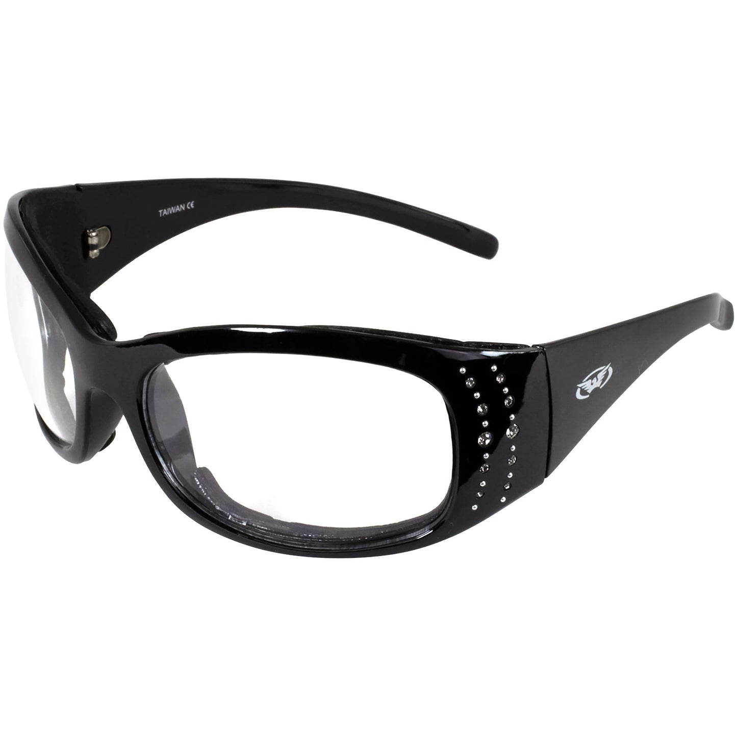 Global Vision Eyewear 24 Marilyn 2 Plus Riding Sunglasses with Clear to Smoke Photochromatic Lens