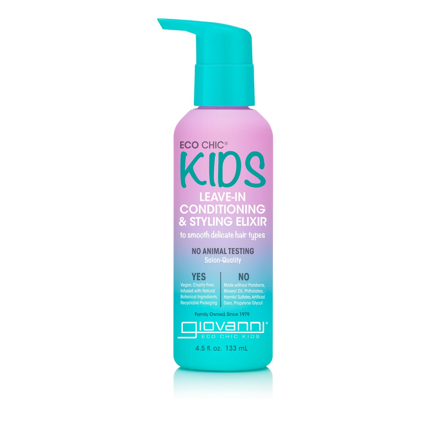 Giovanni Cosmetics Kids Leave In Cond, 4.5 fl oz