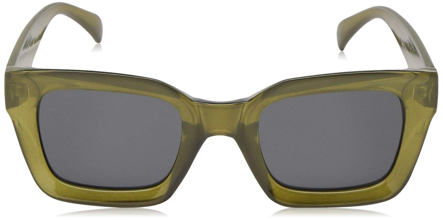 A.J. Morgan Potent 59164-OLV Round Sunglasses, Olive, 48 mm