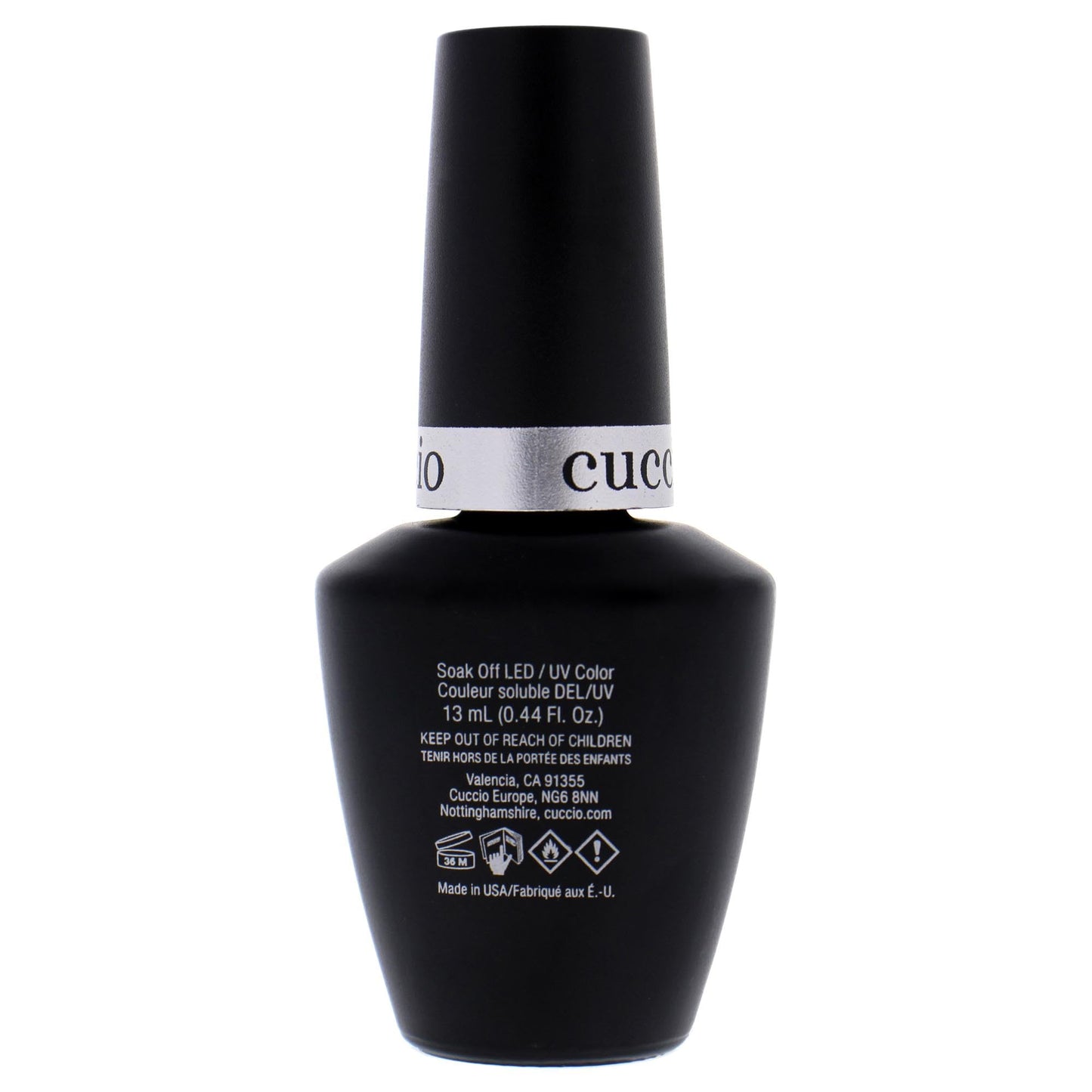 Cuccio Colour Veneer Nail Polish - Triple Pigmentation Technology - Polish Free Soak Off Gel - For Manicures And Pedicures - Full Coverage - Long