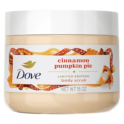 Dove Scrub Cinnamon Pumpkin Pie Exfoliates & Moisturizes Skin 15 OZ Beauty & Personal Care Dove