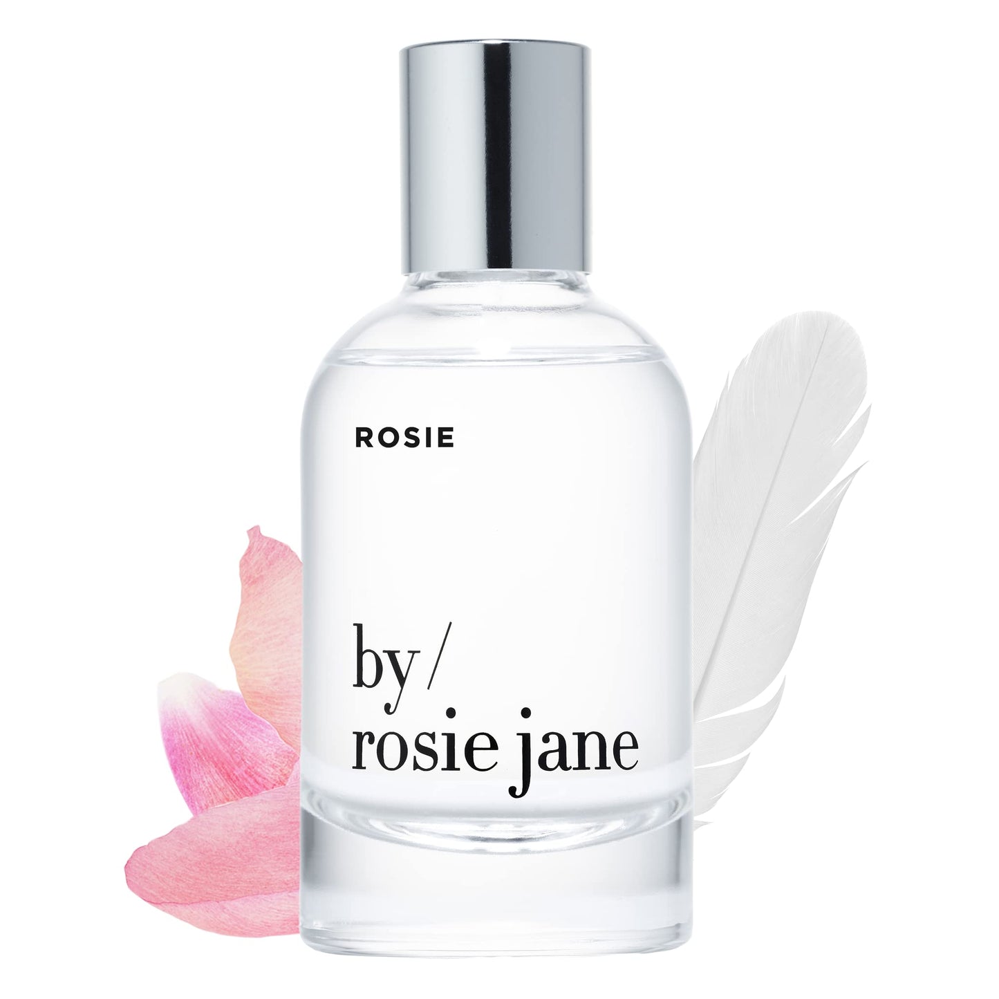 By Rosie Jane Eau De Parfum Spray (Rosie) - Clean Perfume for Women - Non-Toxic Body Mist with Notes of White Musk & Sweet Rose
