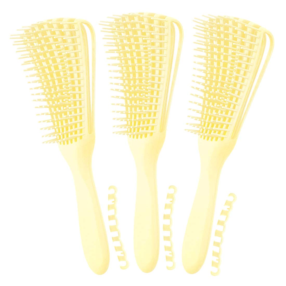 A.DASHER Hair Brush for Women's Afro America/African Hair Textured 3a to 4c, Kinky Wavy/Curly/Coily/Wet/Dry/Oil/Thick/Long Hair, Knots Detangler Scalp