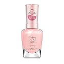 Sally Hansen Color Therapy Nail Polish | Biotin, Argan Oil, Long Lasting, Healthy Nails, Nail Strengthener, Semi-Opaque | 220 Rosy Quartz | Rosy Pink