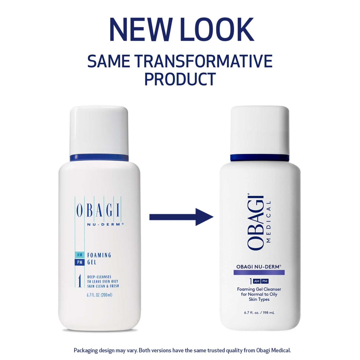 Obagi Nu-Derm Foaming Gel - Gel-Based Cleanser for Normal to Oily & Sensitive Skin - Two Pack, 2 * 6.7 oz Beauty and Personal Care Obagi Medical
