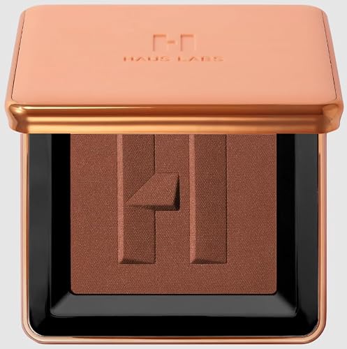 HAUS LABS BY LADY GAGA Power Sculpt Velvet Powder Bronzer - Acacia Ember Medium Deep