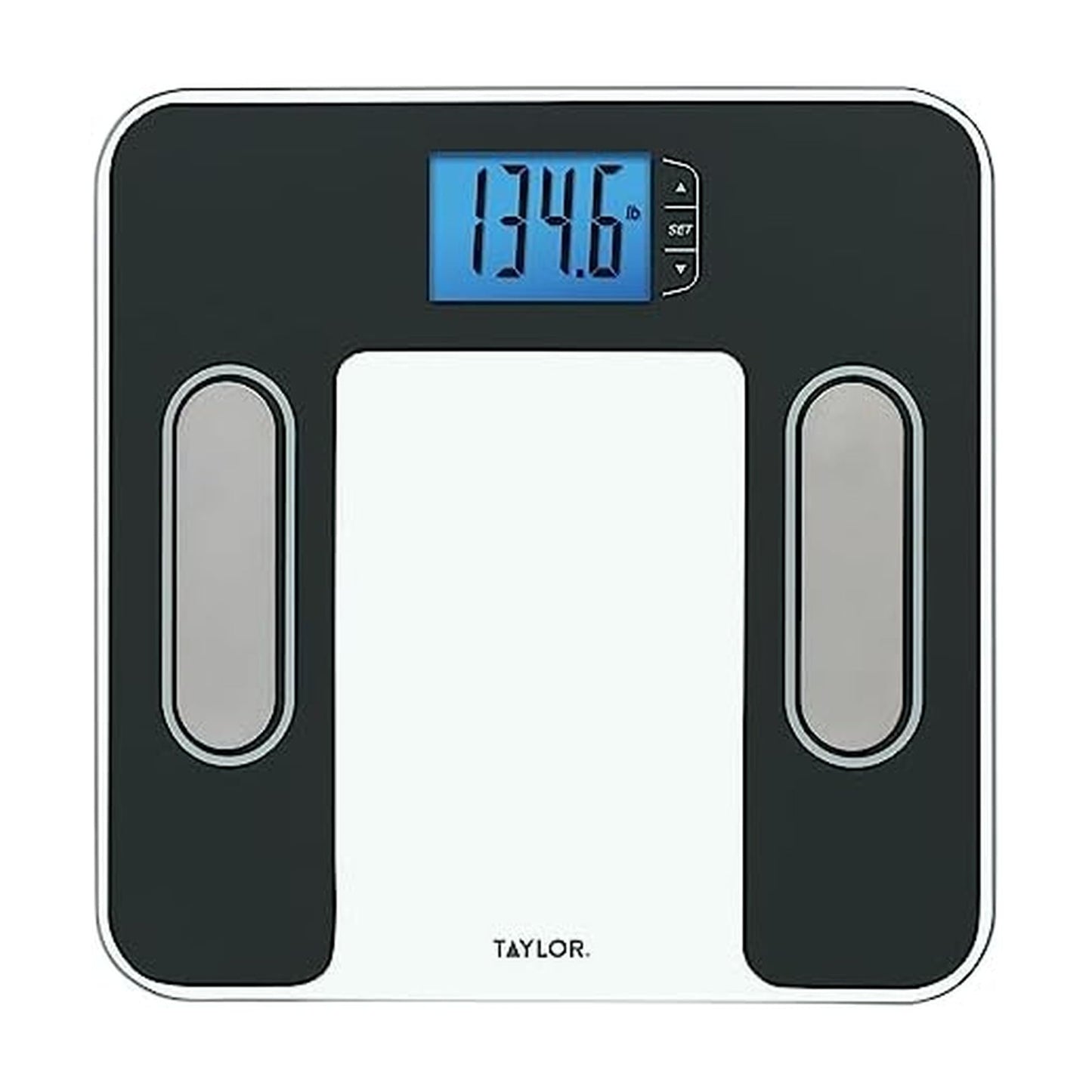 Taylor Digital Glass Body Composition Scale, Bathroom Scale for Body Weight, Measures Body Fat, Body Water, Muscle Mass and BMI, 10-User Recognition…