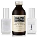 karma organic Unscented Nail Polish Remover, Non-Toxic Nail Treatment Vegan Cruelty-Free) (Unscented) (Unscented +Top/Triple Bas) Beauty & Personal Care karma organic