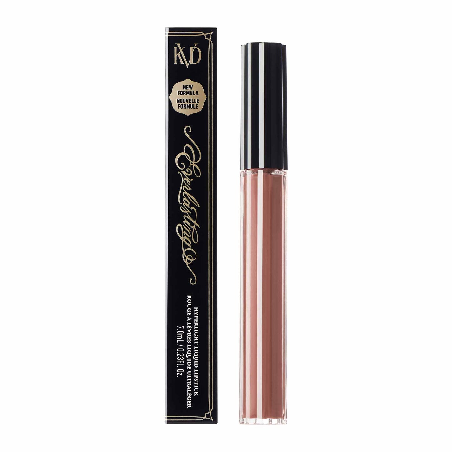 KVD Everlasting Hyperlight Liquid Lipstick - Calytrix - Warm Sepia, Transfer?Proof Matte, Lightweight All?Day Wear, Non?Drying, Vegan & Cruelty?Free