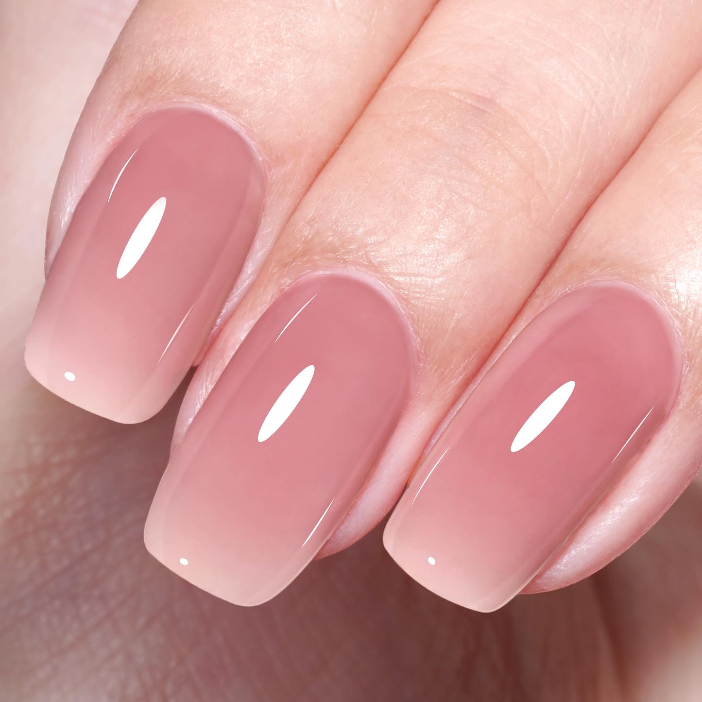 AILLSA Crystal Rose Nude Gel Polish Soft Red Jelly Gels Nail Polish Beauty and Personal Care AILLSA Default Title