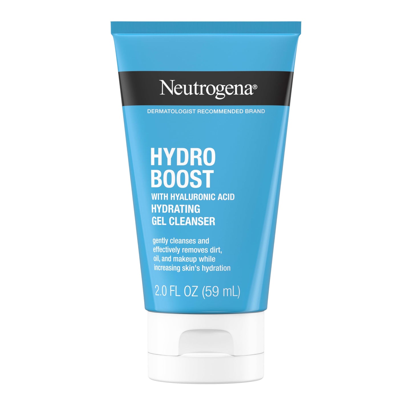 Neutrogena Hydro Boost Face Wash, Hydrating Facial Cleanser with Hyaluronic Acid, Daily Foaming Face Wash & Makeup Remover, Hypoallergenic