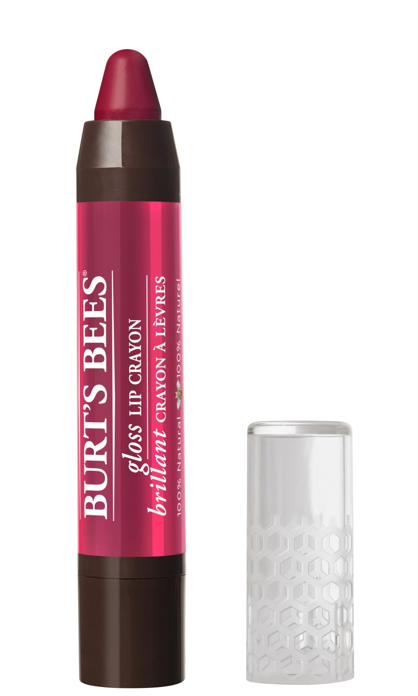 Burt's Bees 100% Natural Moisturizing Gloss Lip Crayon, Pacific Coast - 1 Crayon