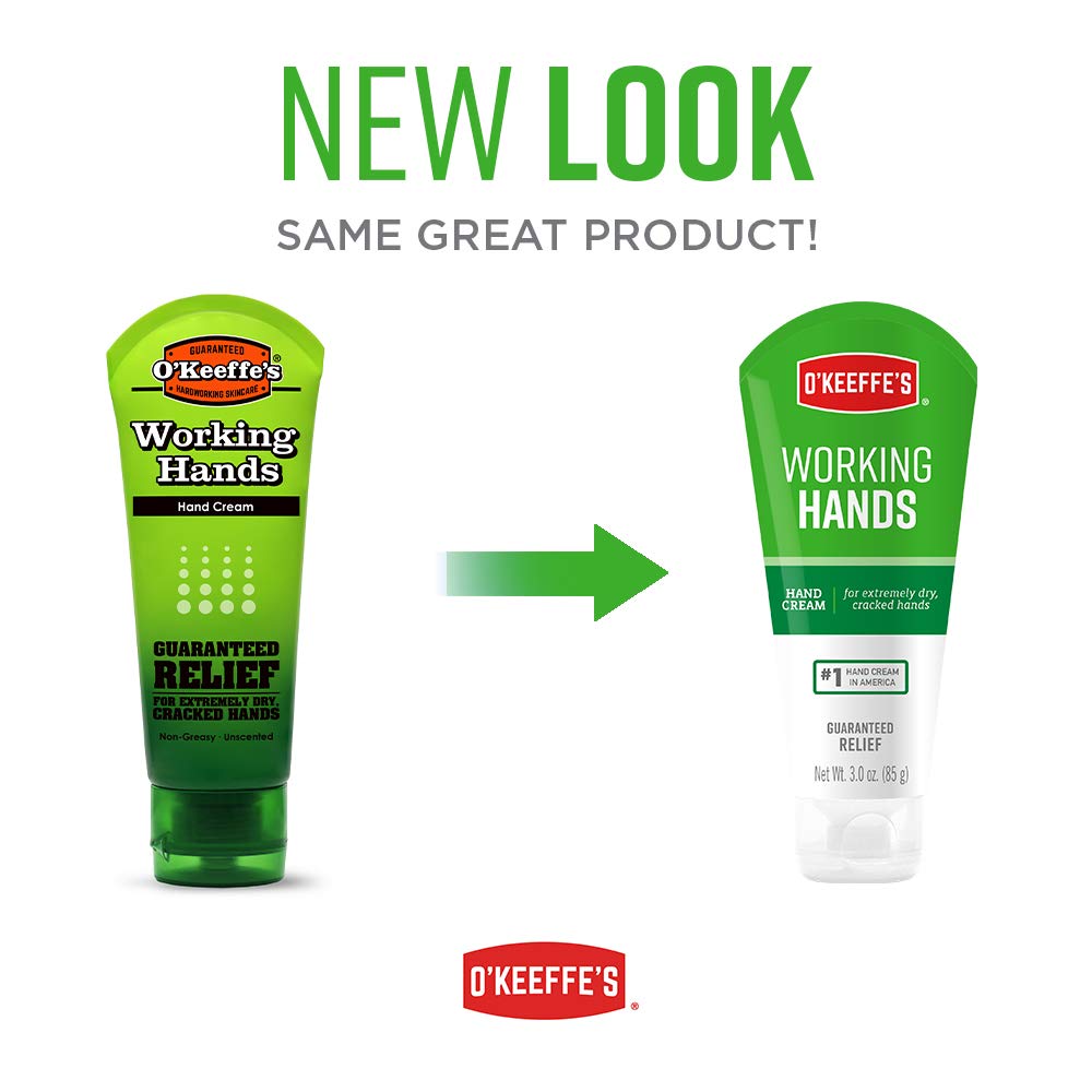 O'Keeffe's K0290004-6 Working Hands Hand Cream Tube (6 Pack), 3 oz