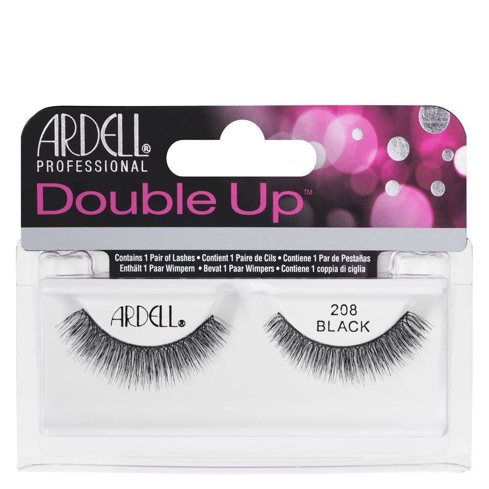Ardell Double Up #208 Black Lashes(pack Of 1), 1count