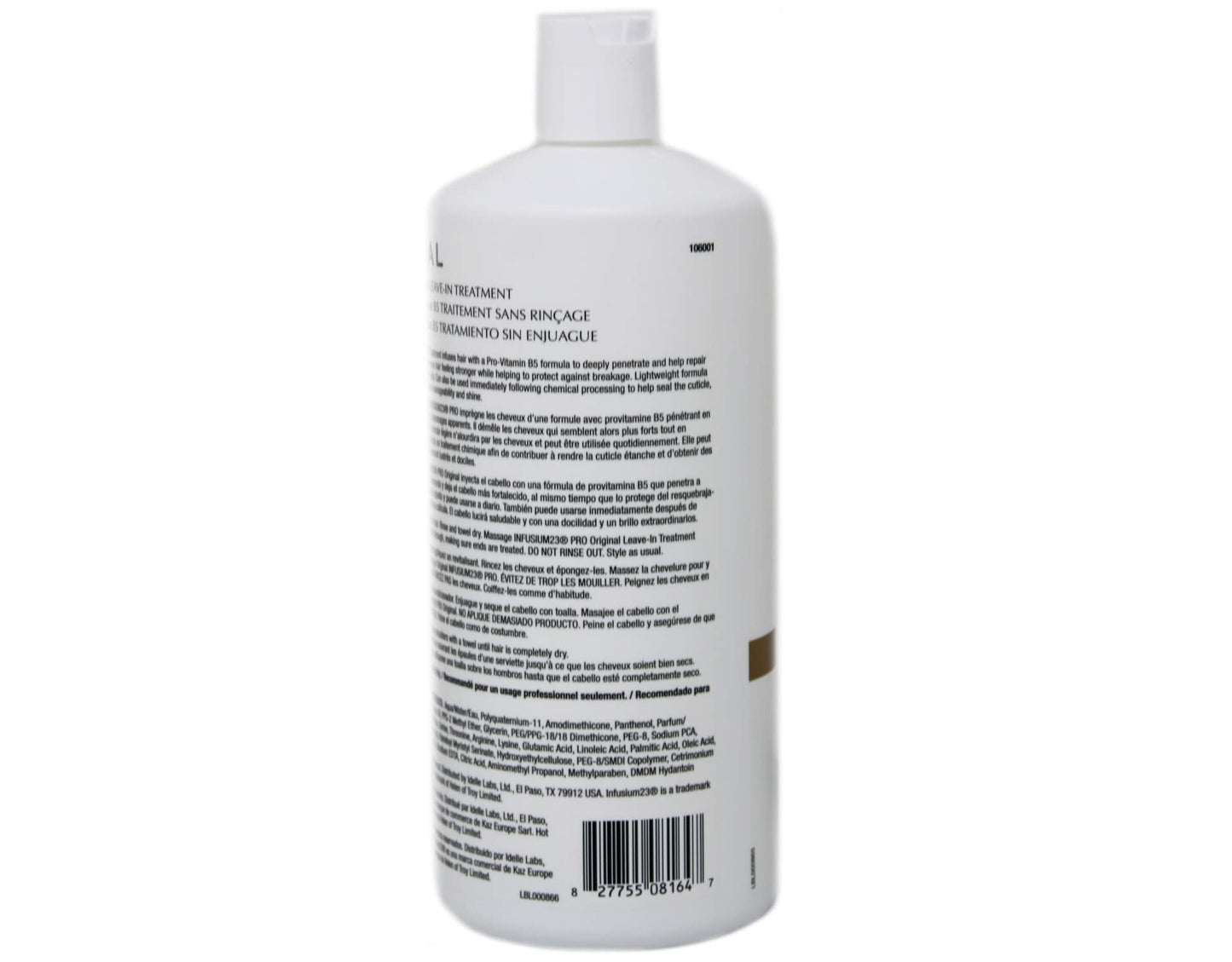 INFUSIUM 23 Orginal Formula Pro-Vitamin Leave-In Hair Treatment 33.8 oz