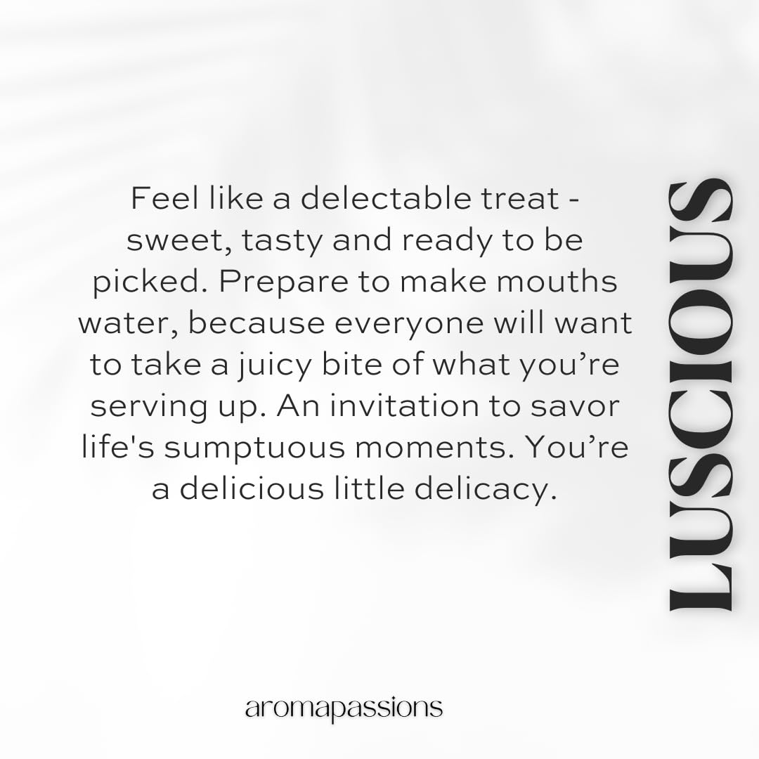 LUSCIOUS | Inspired by LOST CHERRY | Pheromone Perfume Cologne for Men and Women | Extrait De Parfum | Long Lasting Dupe Clone Essential Oil Fragrance
