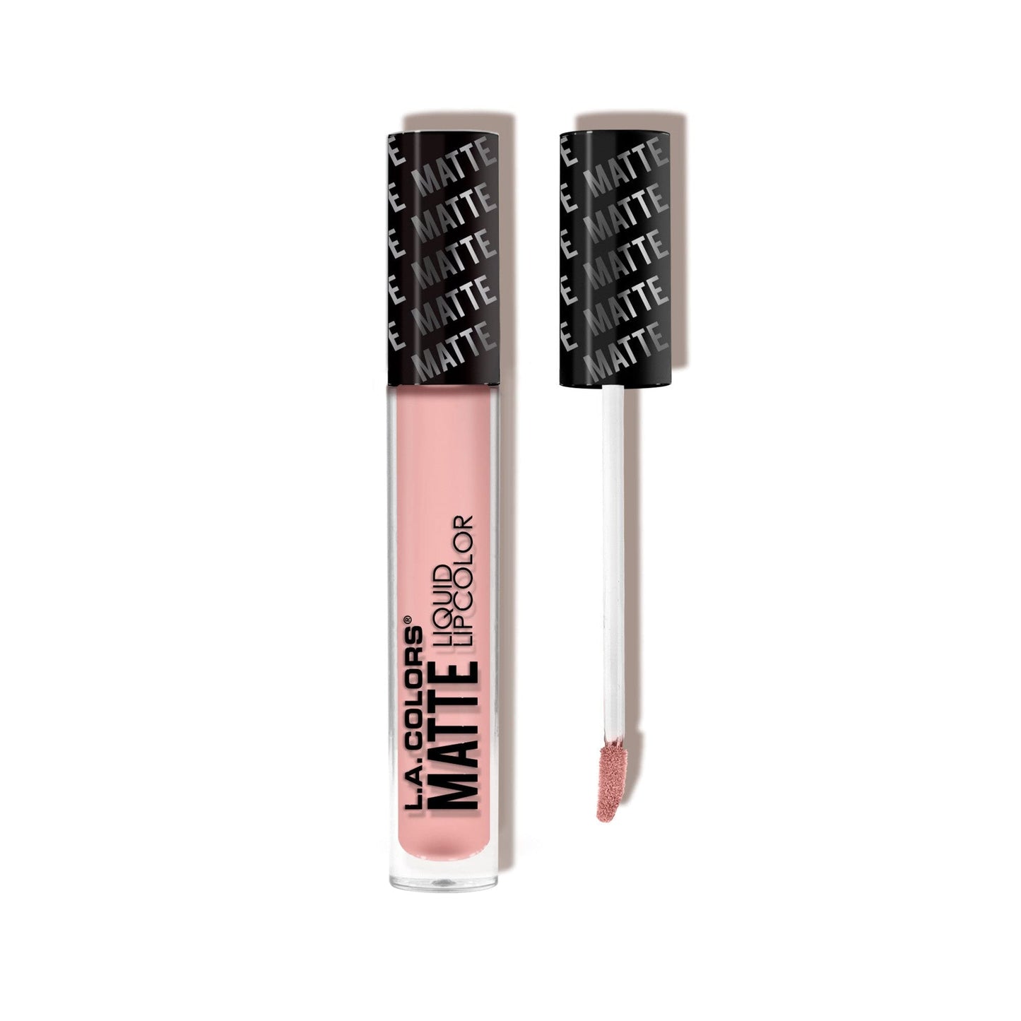 L.A. COLORS Matte Liquid Lip Color, Barely There CLG415