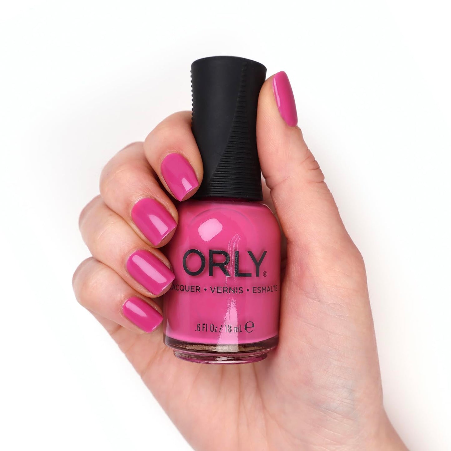 Orly Shut Up Heather Nail Polish | Limited Edited 1980s Collection | Bright Fuchsia Crème | Long-Wearing, Quick Drying & Chip Resistant Formula | Beauty & Personal Care Orly