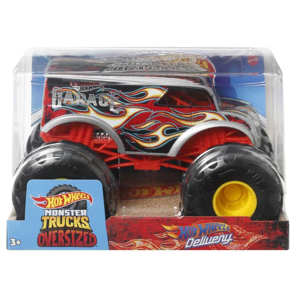 Hot Wheels Monster Trucks Oversized 2023 Delivery Metal