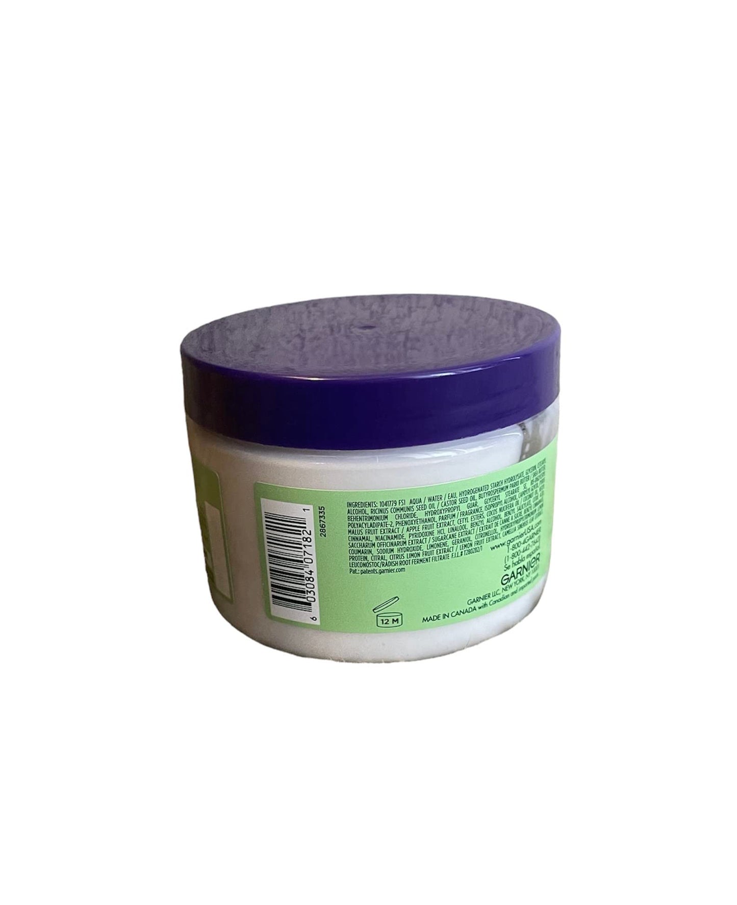 Garnier Fructis Curl Stretch Pudding Sulfate Free Anti-Shrinkage Cream, 10.1 fl oz