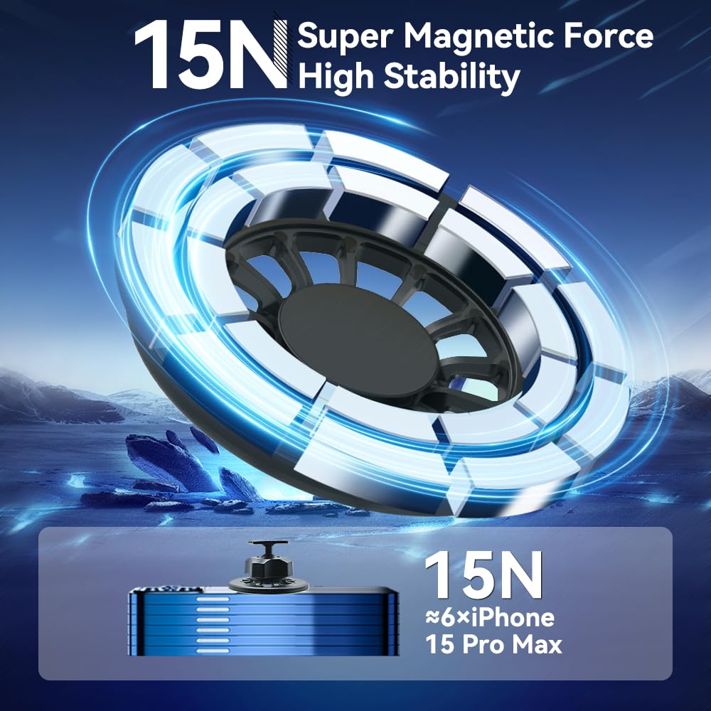 Zchan Car Phone Holder fit for Toyota C-HR 2024-2017,Air Vent Phone Mount fit for C-HR 【Strong Magnetic】,Custom fit Magnetic Phone Holder Compatible…