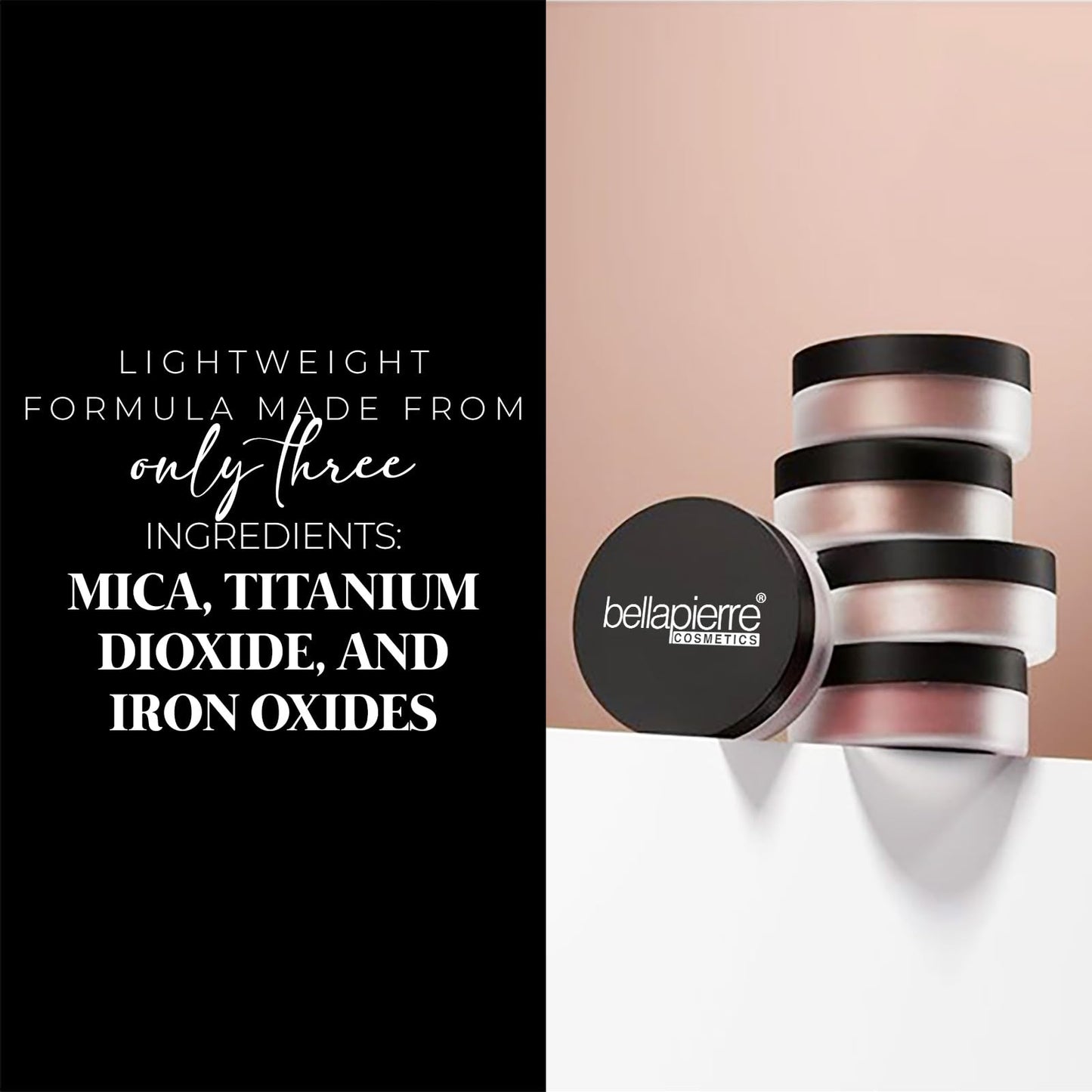 Bellapierre Mineral Blush - Loose Powder Blush, Lightweight Cheek Color, Warm Dewy Finish, Talc-Free, Hypoallergenic & Non-Toxic - 0.3 oz - Desert