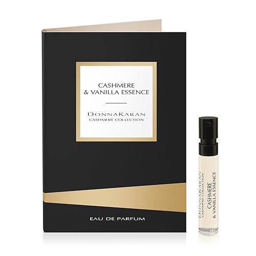Donna Karan Cashmere Collection Vanilla Essence Eau de Parfum Trial Perfume Spray For Women, Vial Sample Size, 0.06 Fl. Oz. / 2 mL