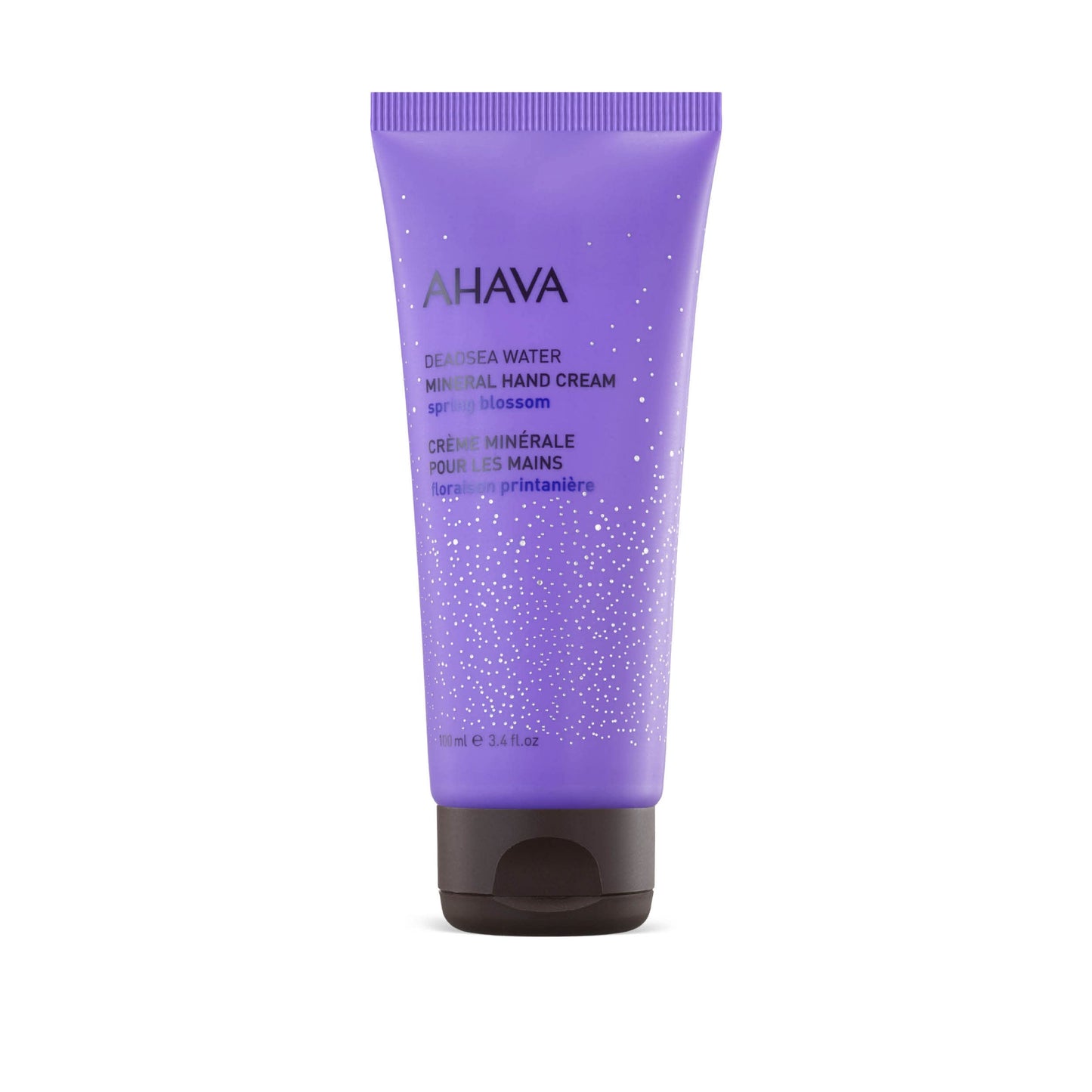 AHAVA Dead Sea Water Mineral Hand Cream, Spring Blossom - Hand Moisturizer For Dry Cracked Hands, Light & Fast Absorbing, Enriched with Exlusive