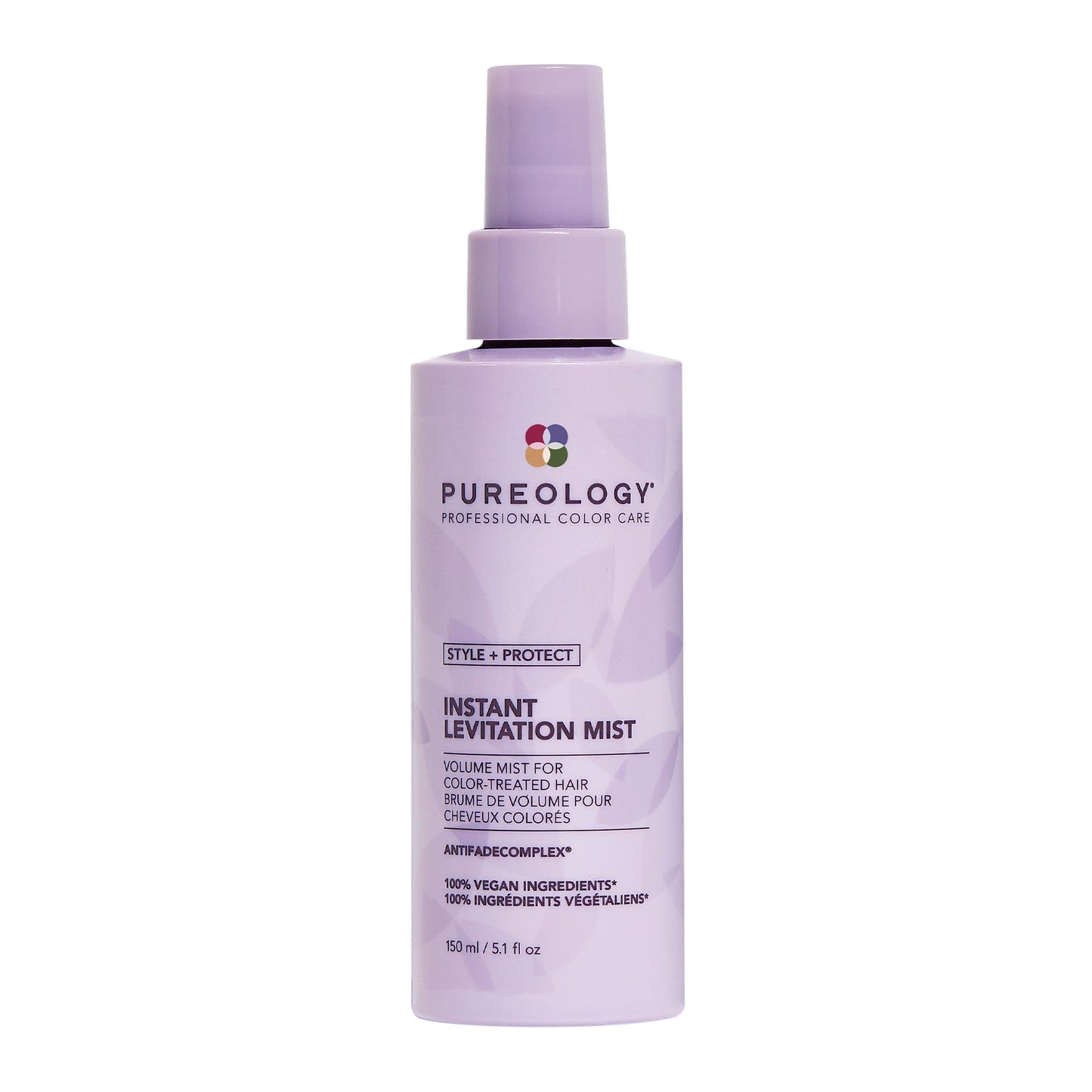 Pureology Style + Protect Instant Levitation Mist For Fine, Color-Treated Hair - Volumizes Without Weighing Down, Sulfate-Free & Vegan