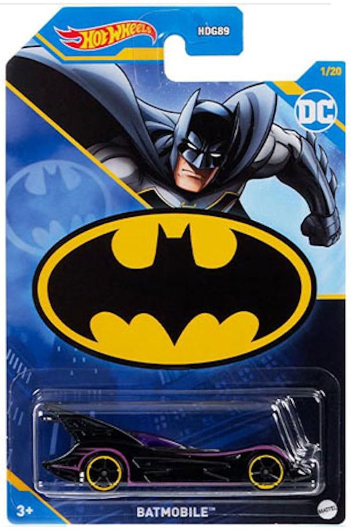 Hot Wheels Batman 2023 Batmobile Complete Set of 5 Diecast Vehicles Bundle Mix 1 from HDG89-956E Release