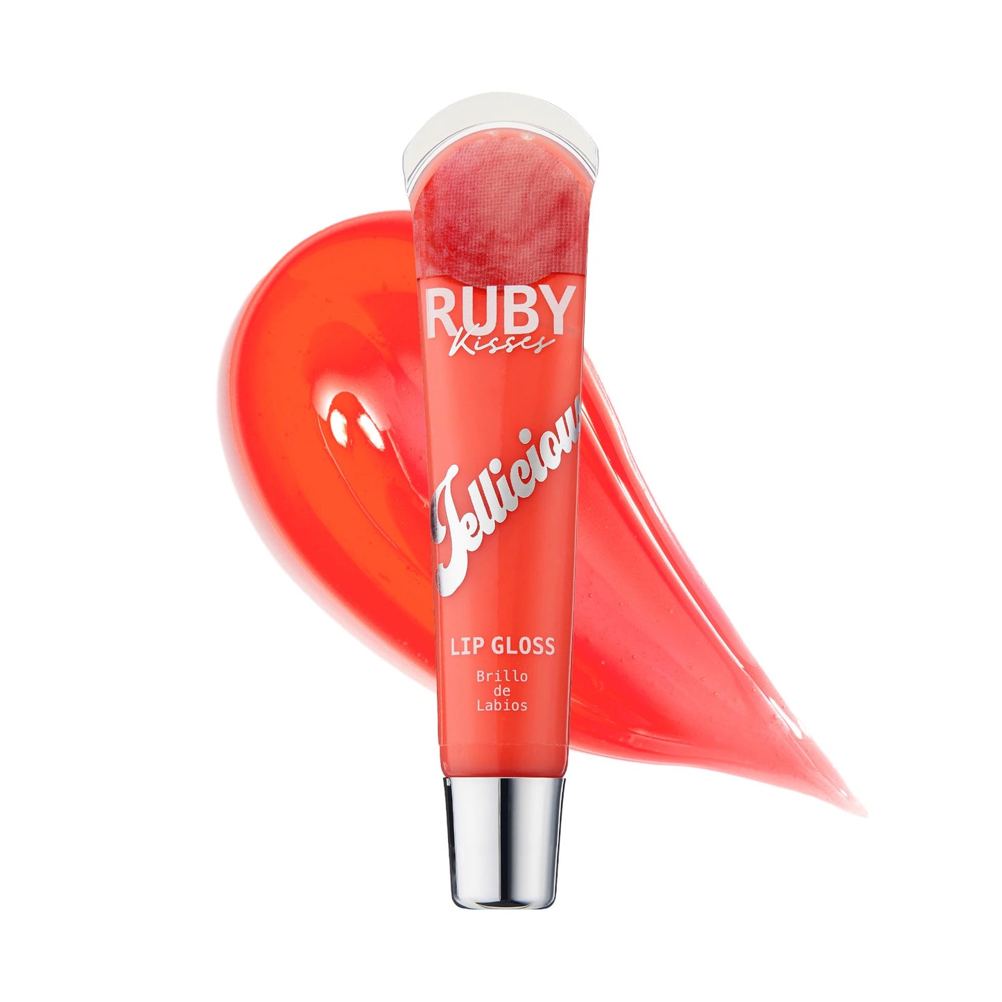 Ruby Kisses Jellylicious Lip Gloss, High-Shine Non-Sticky Hydrating Plump