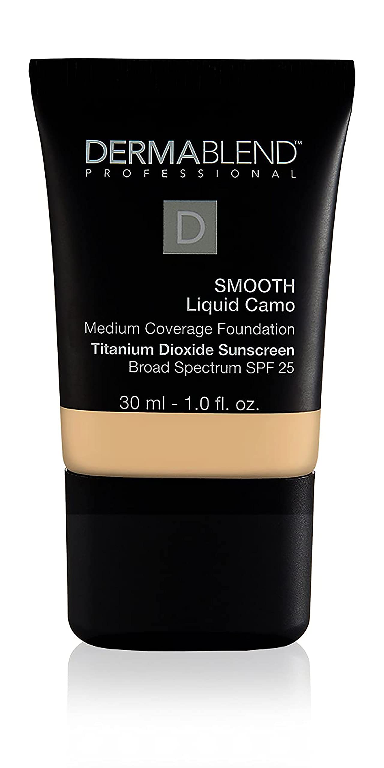 Dermablend Smooth Liquid Camo Foundation for Dry Skin with SPF 25, 1 Fl. Oz.